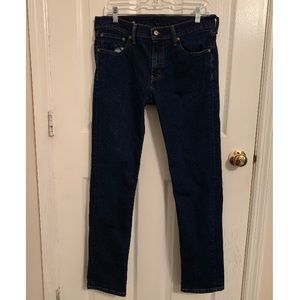 Men’s Levi Straight Dark Jeans